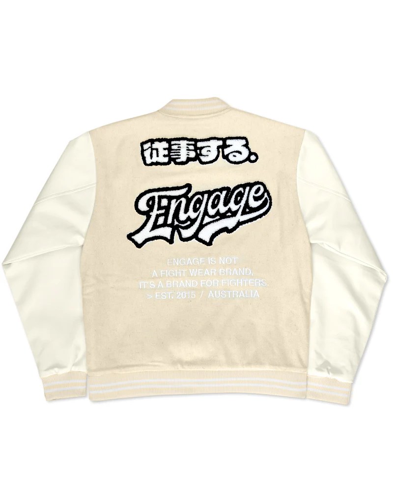 Collector's Edition Varsity Jacket (White) Engage®