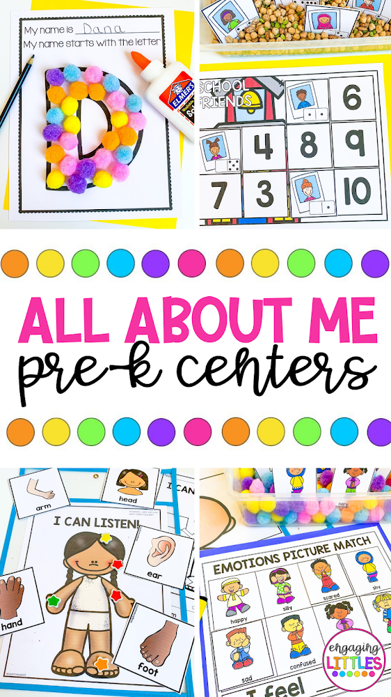Simple All About Me Ideas - Engaging Littles