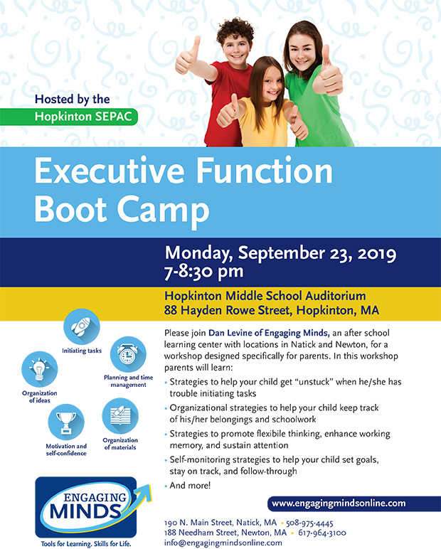 Hopkinton SEPAC at Hopkinton Middle School Engaging Minds