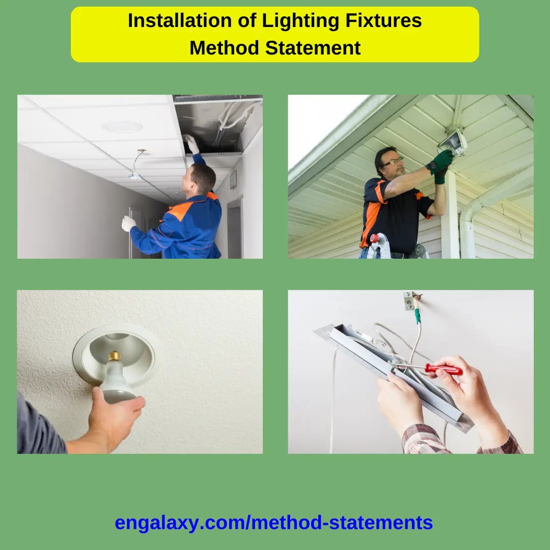 Installation of Lighting Fixtures Method Statement Your Best Guide in