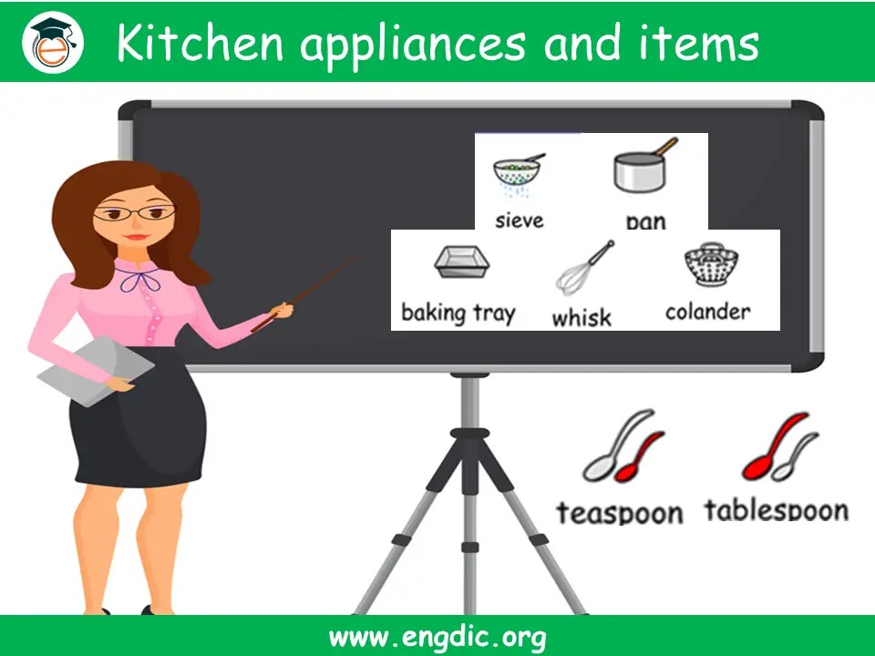 350+ Kitchen Vocabulary List with Pictures Download Pdf EngDic