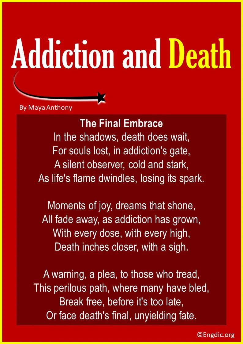 16 Best Short Poems about Addiction EngDic