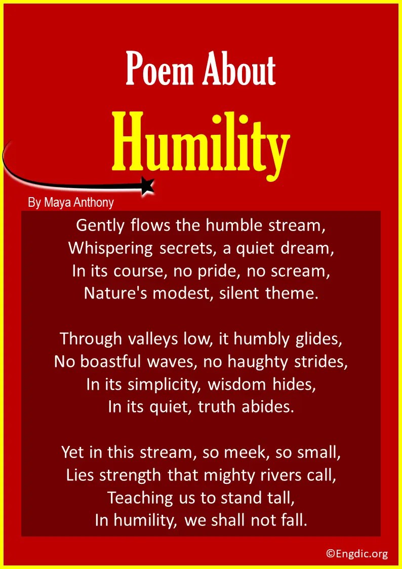 10 Best Short Poems about Humility EngDic