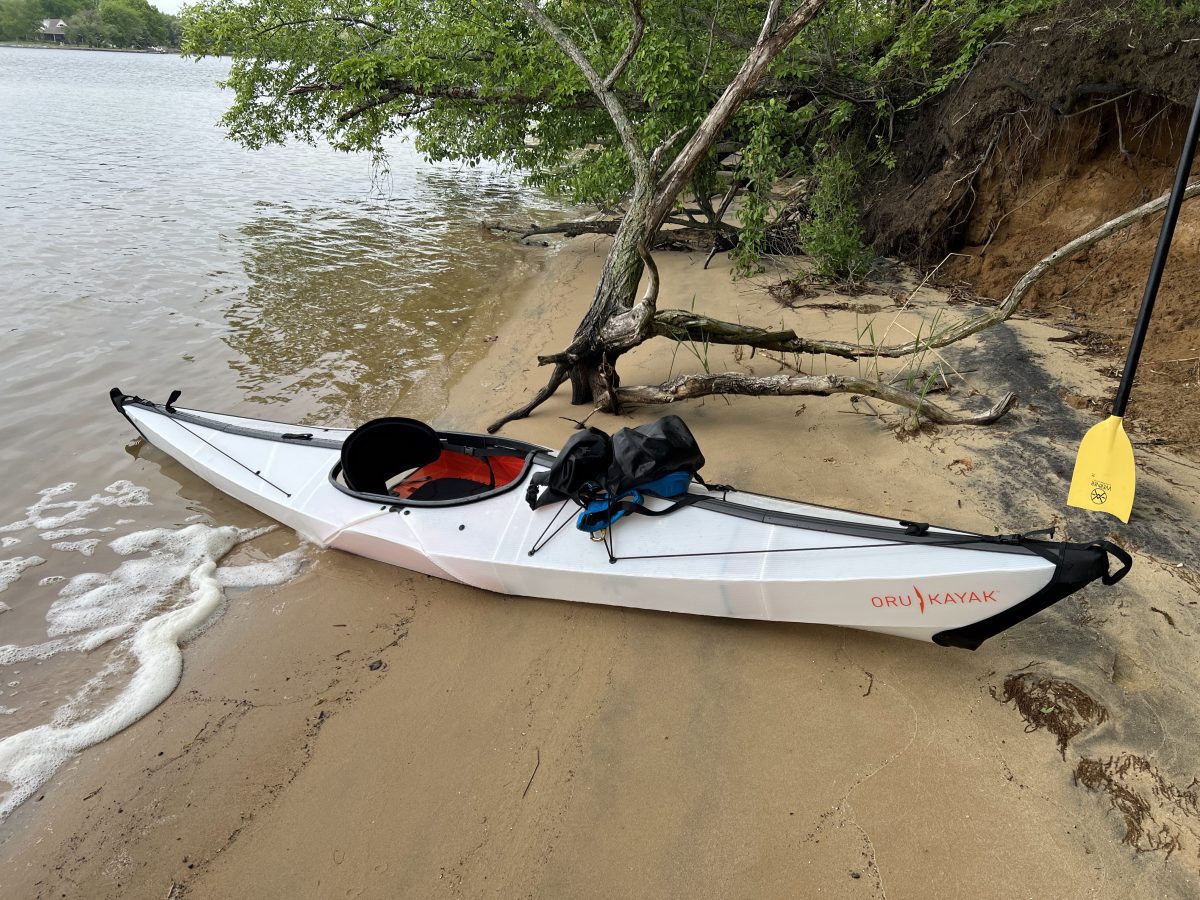 ORU Bay ST Kayak Very Capable Kayak That Folds into a Briefcase