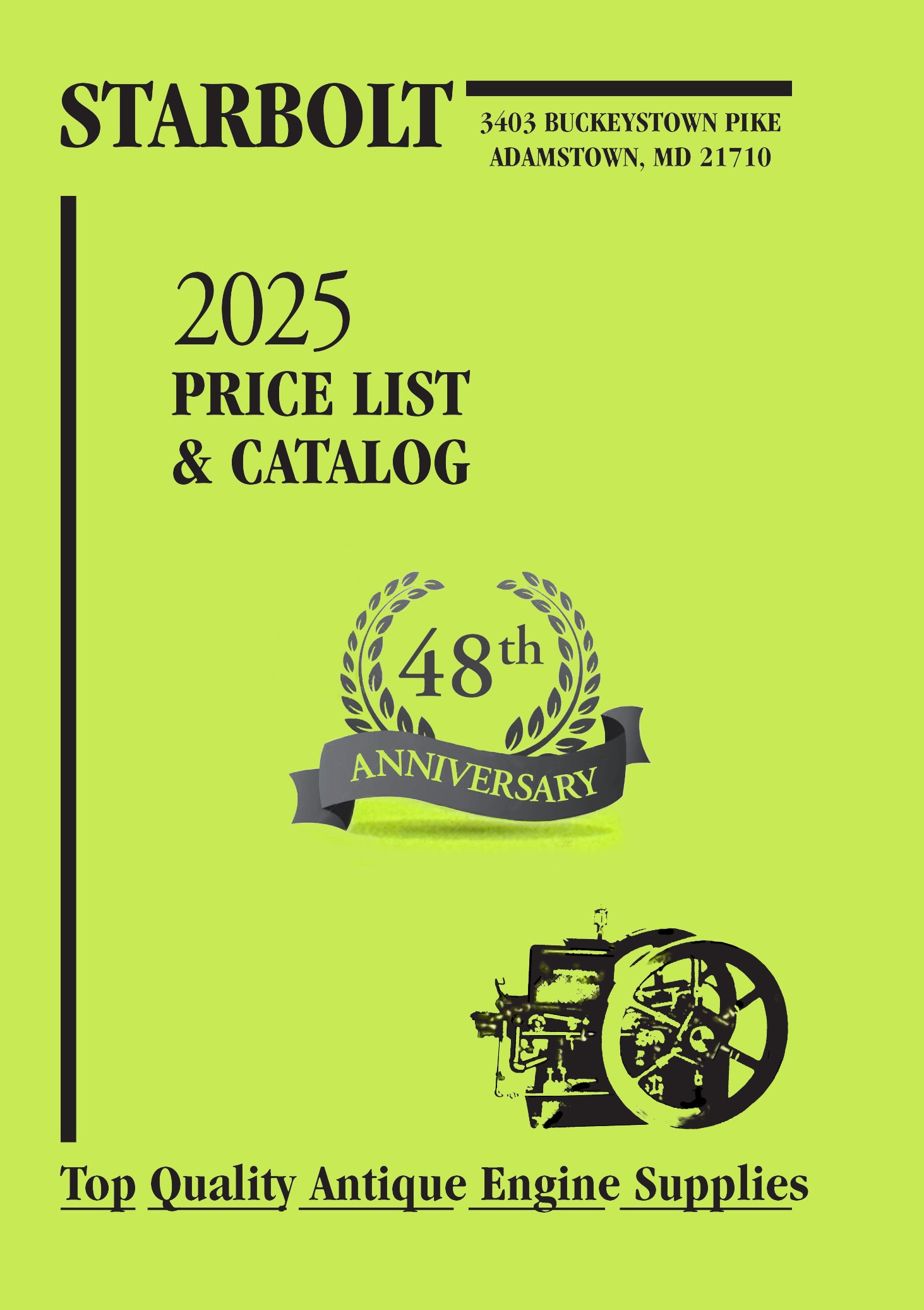 Starbolt Engine Supplies for Antique Gas Engines