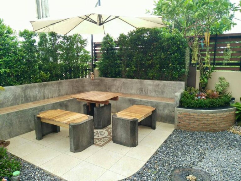 Modern Style Garden Corner Seating Ideas Engindaily