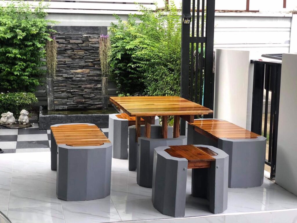 Modern Style Garden Corner Seating Ideas Engindaily