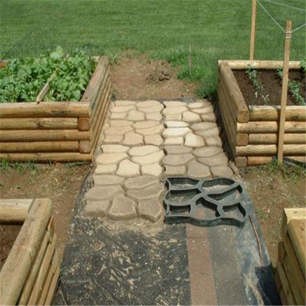DIY Garden Concrete Stepping Paving Stone Ideas Engindaily