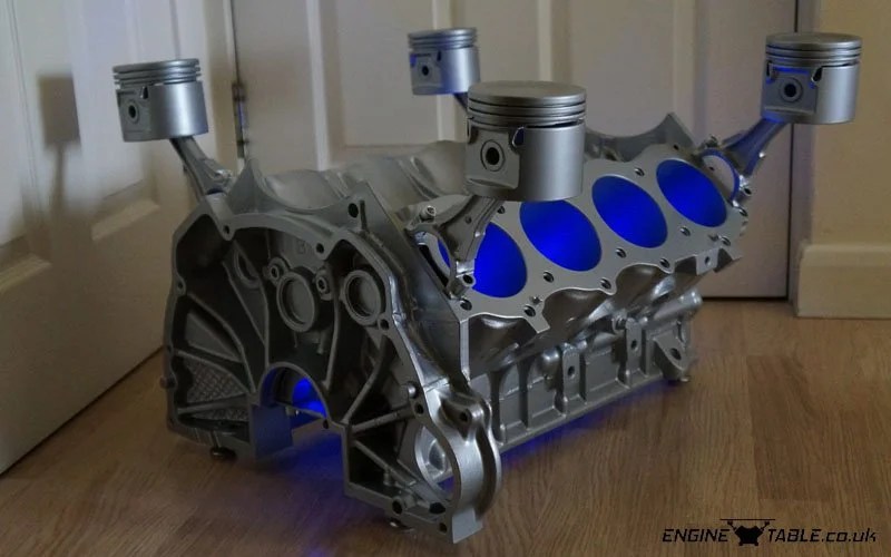 Rover V8 Engine Coffee Table By Engine Table UK