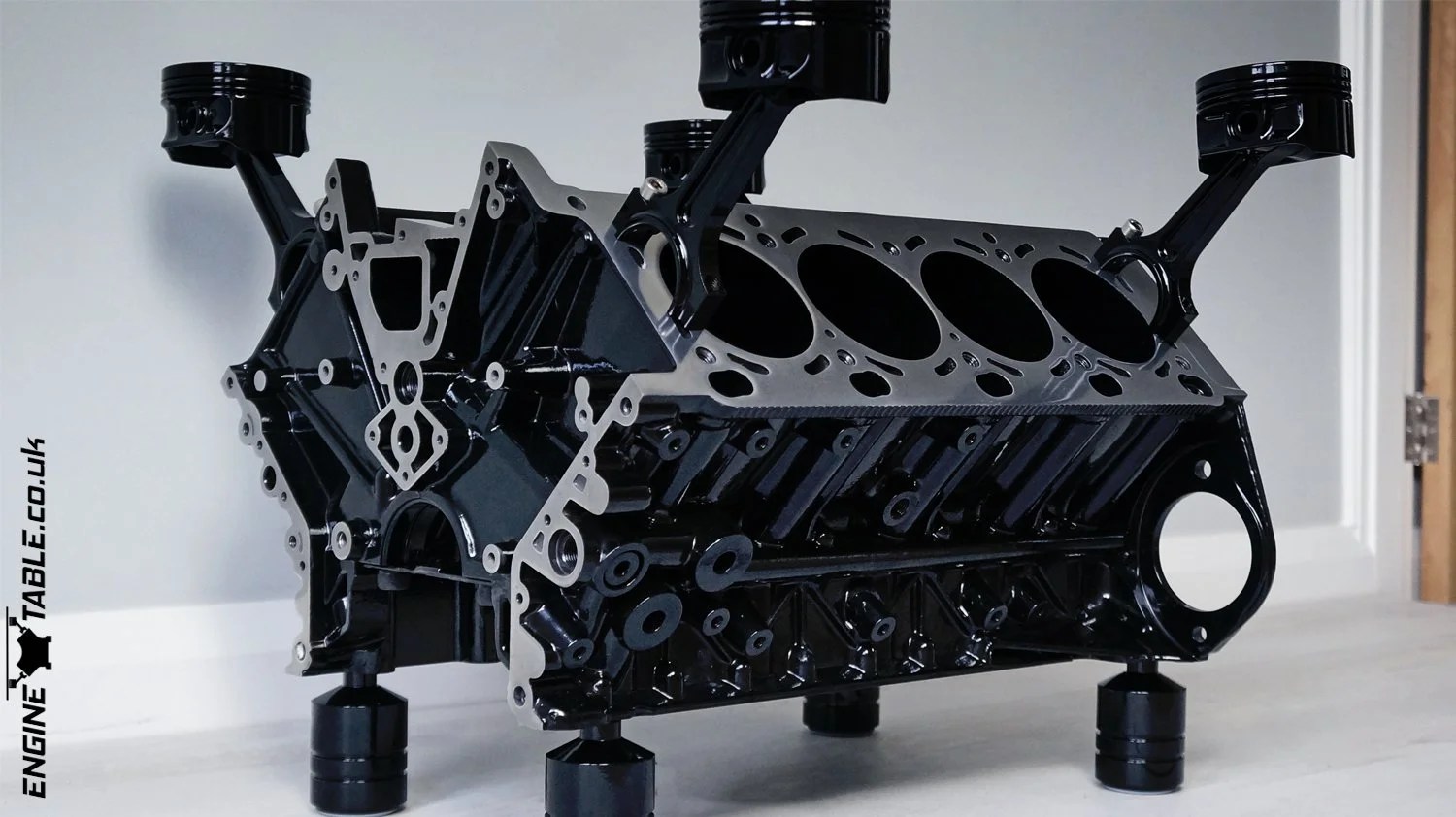 Stunning BMW V8 Engine Coffee Table by Engine Table UK