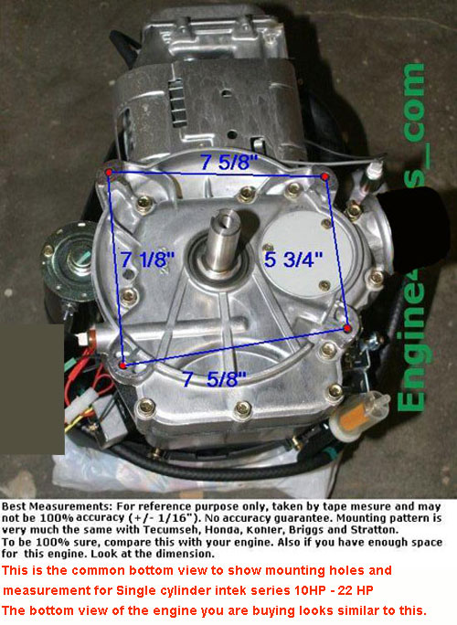 Briggs & and Stratton 19.5 HP Replace CRAFTSMAN DYT4000 31P7770348E1