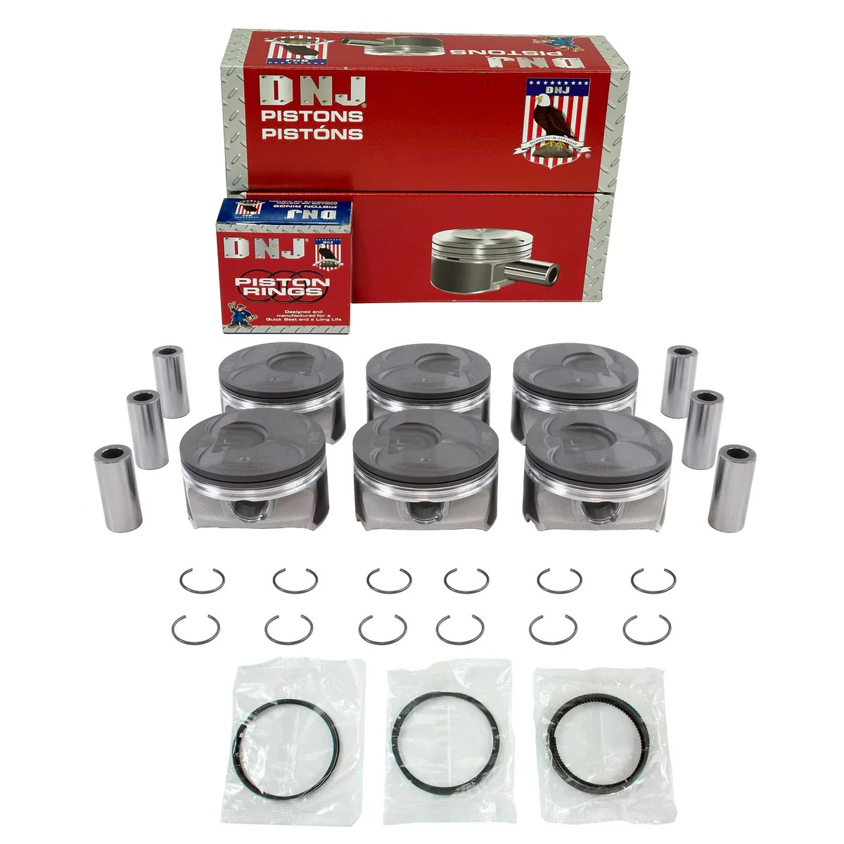 Engine Piston and Ring Kit — DNJ ENGINE COMPONENTS, INC.
