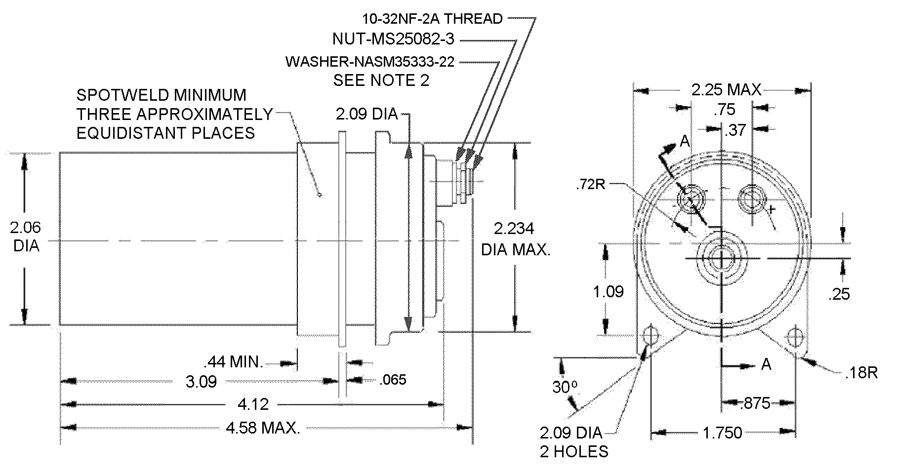 MS51114 Coil, Ignition24 Volt Dc With Internal Ballast