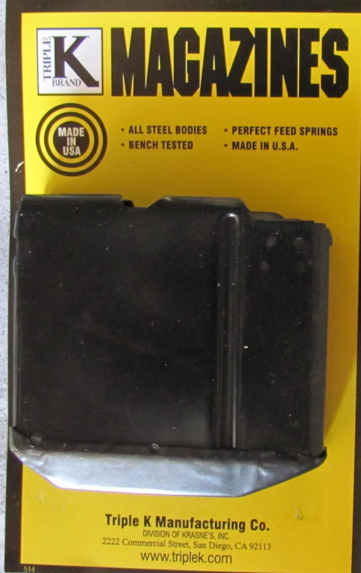 New from Triple K Mag fits a Remington 740 7400 742 750 760 3006 979M