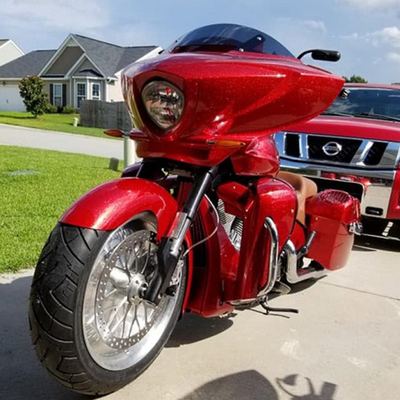 Victory Lower Fairings w/8″ Pods *NEW PRODUCT* Engineered Adapters