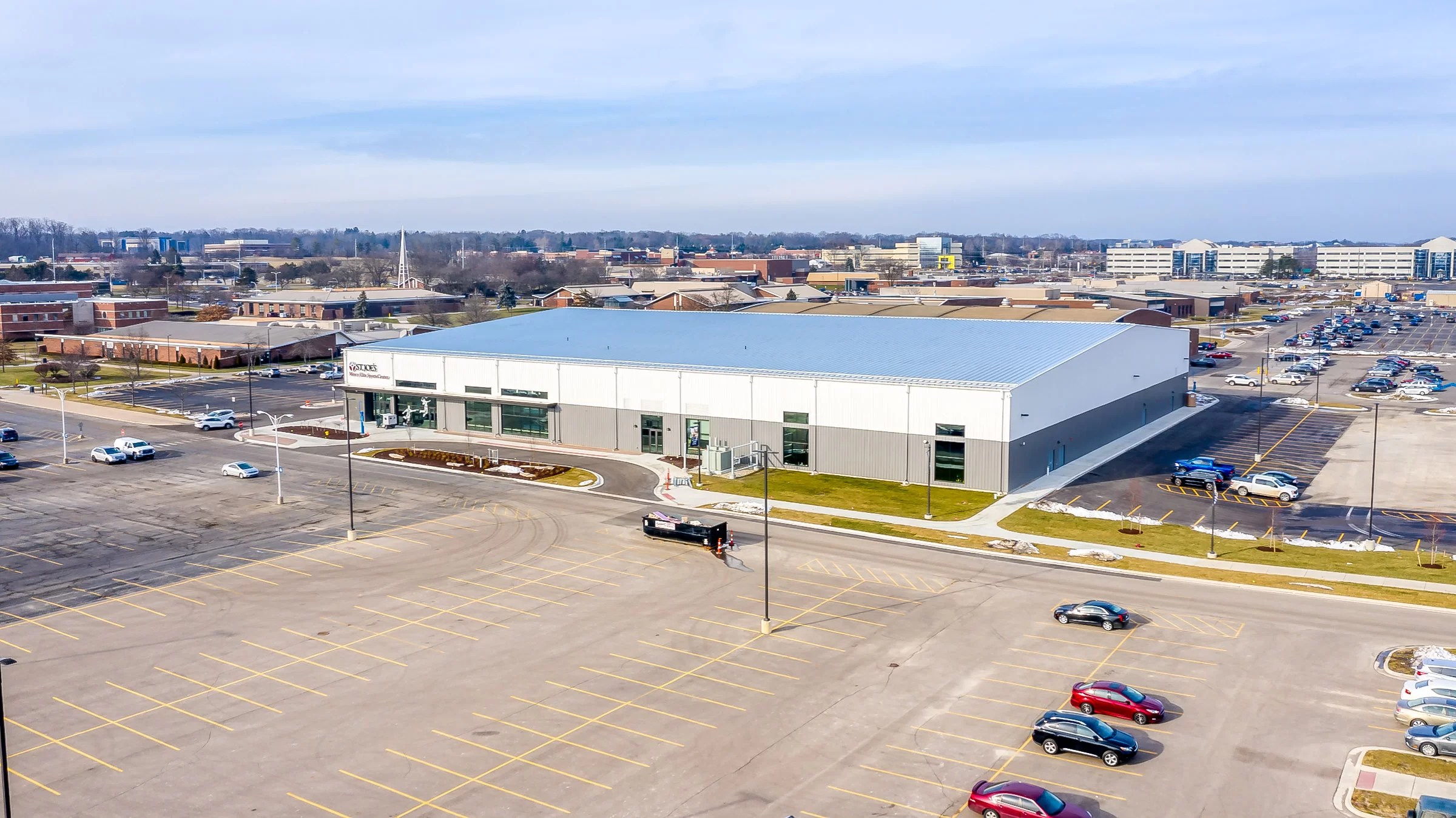 Schoolcraft Volleyball Center Engineered Buildings, Inc.