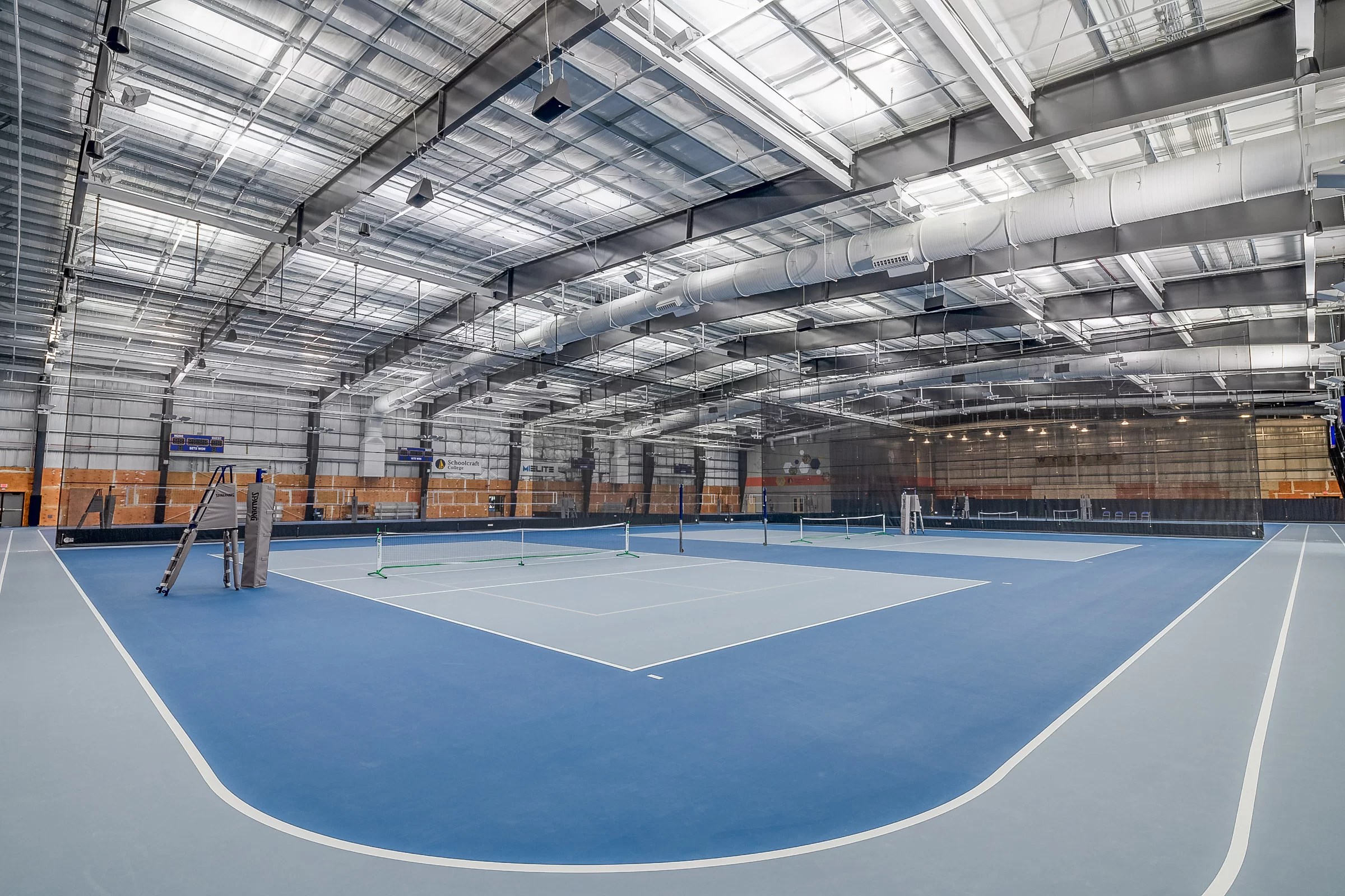 Schoolcraft Volleyball Center Engineered Buildings, Inc.