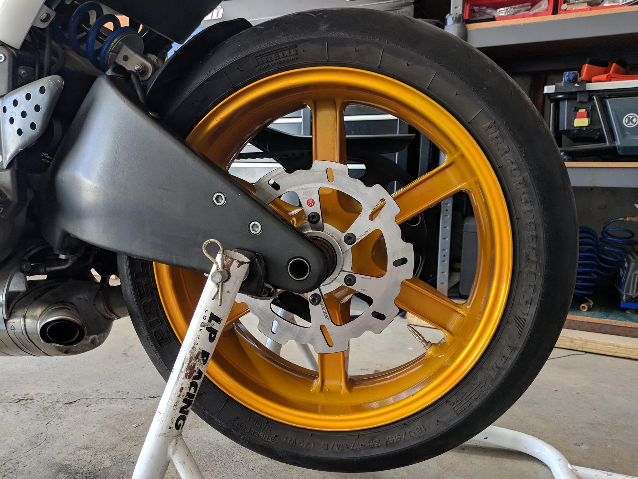 Brembo P32 Hidden Caliper Bracket & Caliper for '03'10 XB Firebolt