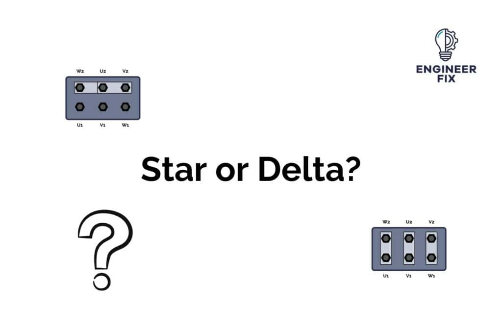 How To Identify Star and Delta Motor Terminal Connections Engineer Fix