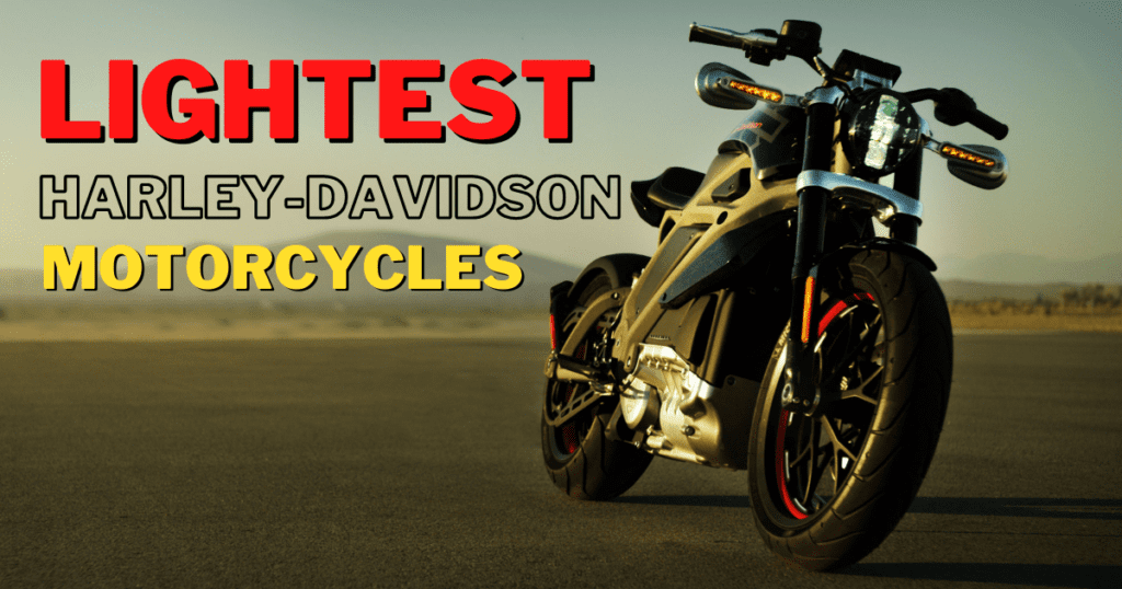 Top 7 Lightest HarleyDavidson Motorcycles Engineerine