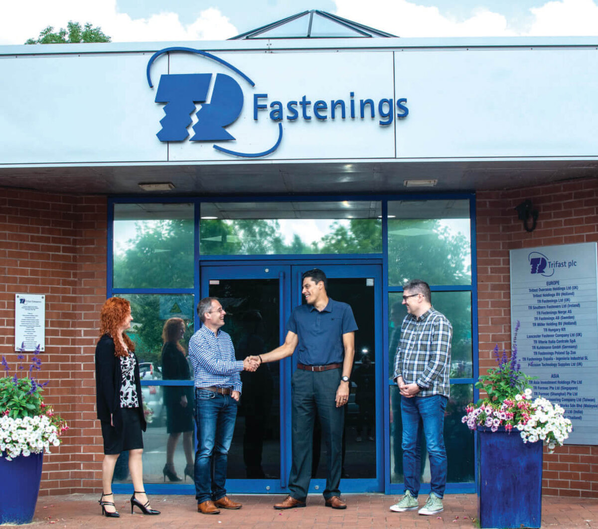 The acquisition of Falcon Fastening Solutions Inc enhances Trifast plc
