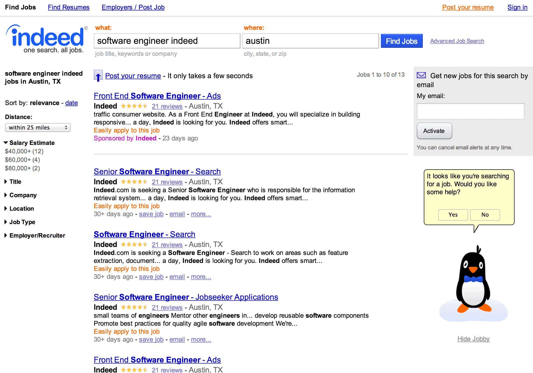 New Experiments on Indeed Engineering Blog