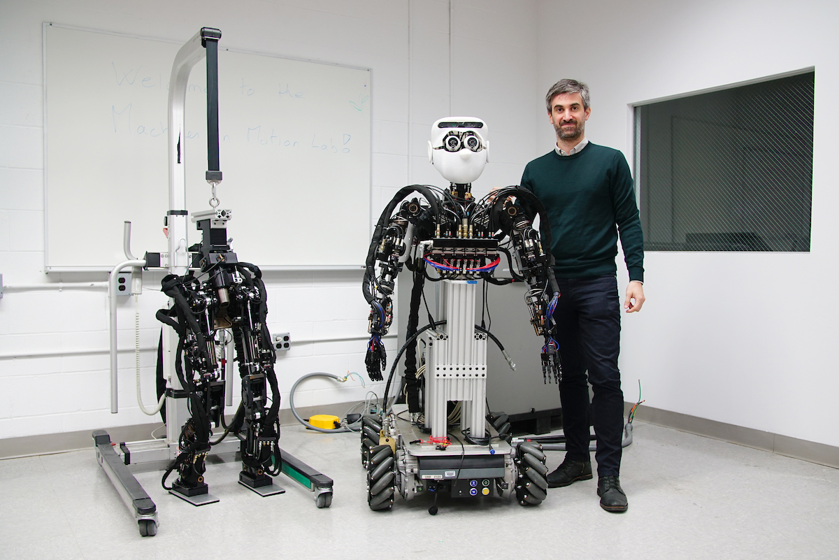 Professor Righetti takes his robotics research on the road NYU Tandon