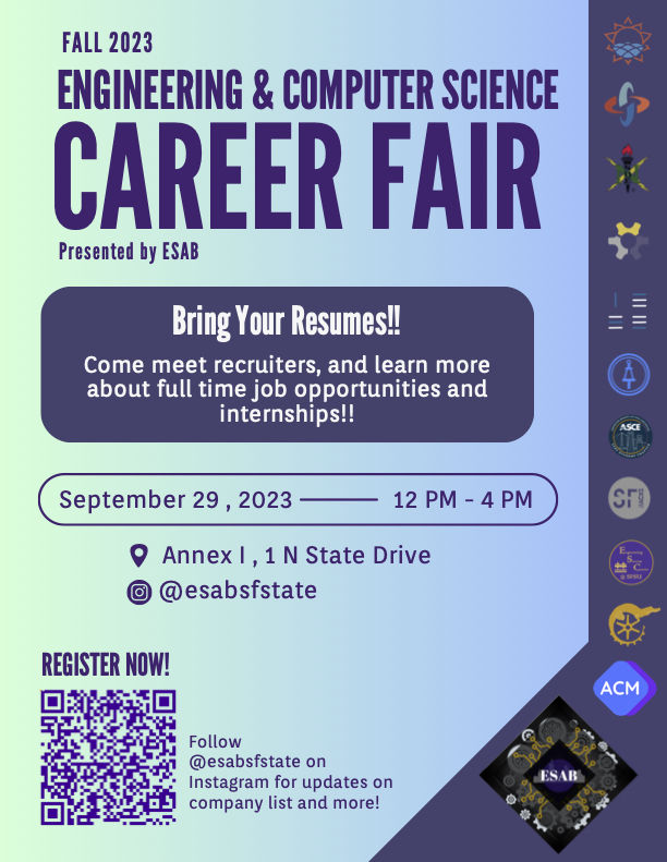 Engineering Career Fair Fall '23 School of Engineering