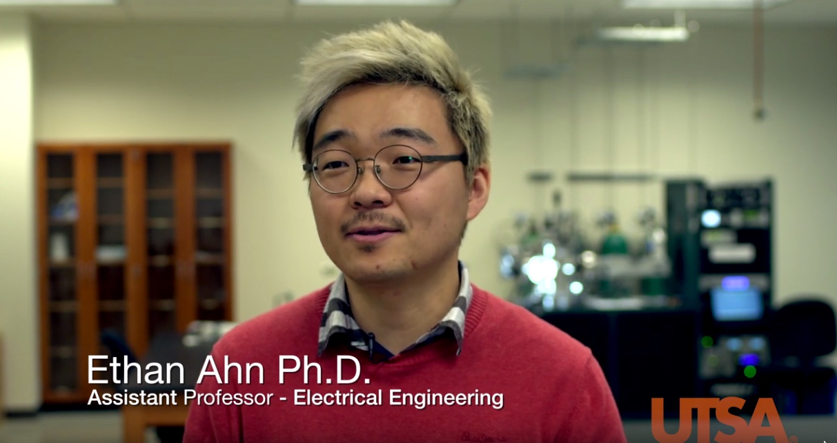 Dr. Ahn New Research Project Spintronics Electrical and Computer