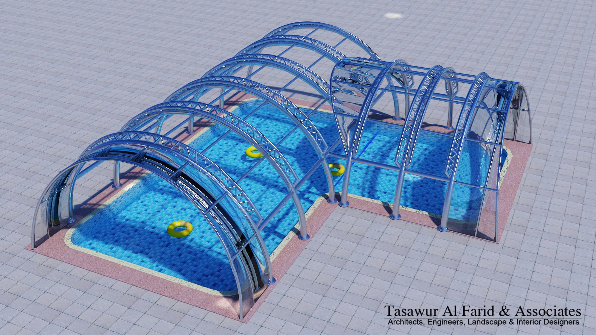 Swimming Pool Area, Karachi Gym Khana AB Engineering