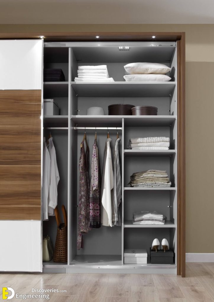 Modern Bedroom Clothes Wardrobe Design Engineering Discoveries