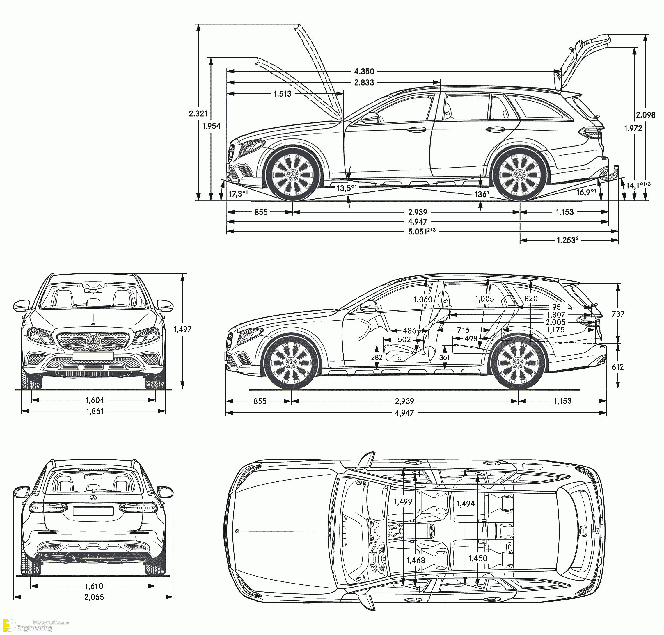 Car Dimensions Details Engineering Discoveries