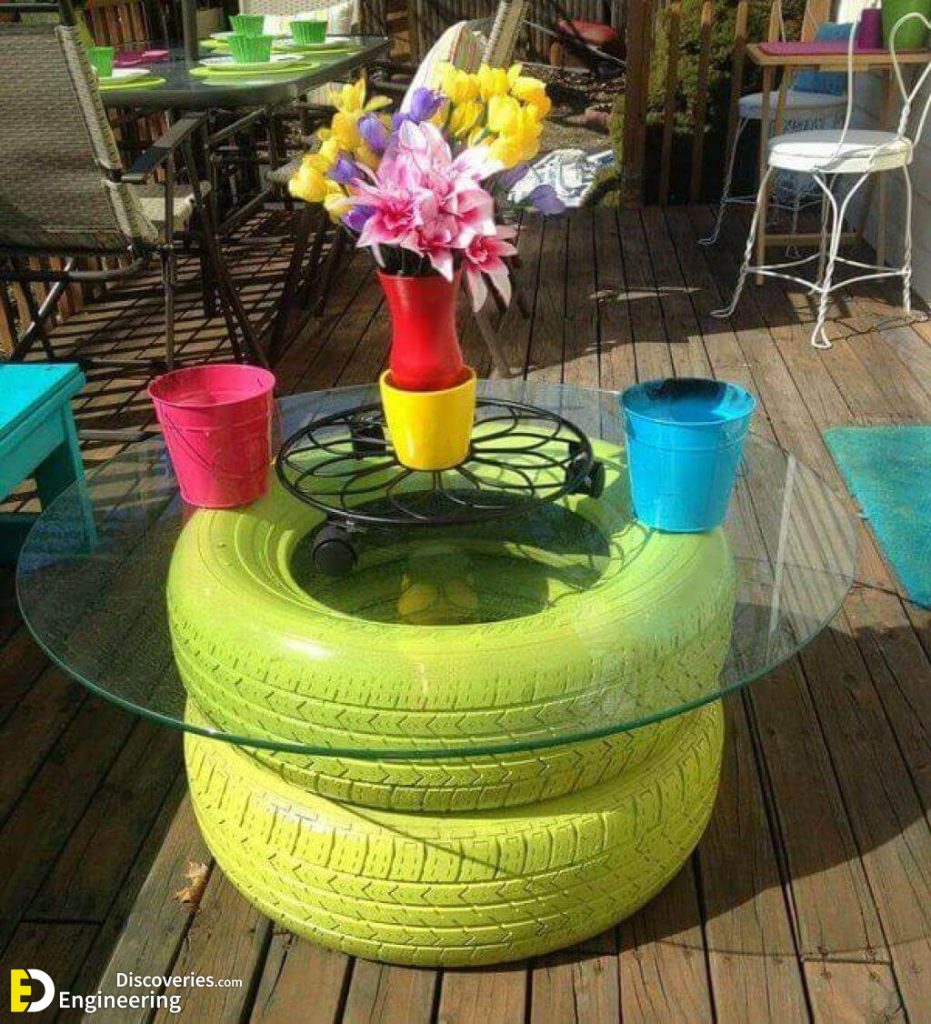 30 Unique Ways To Recycle Old Tires Into Something Amazing