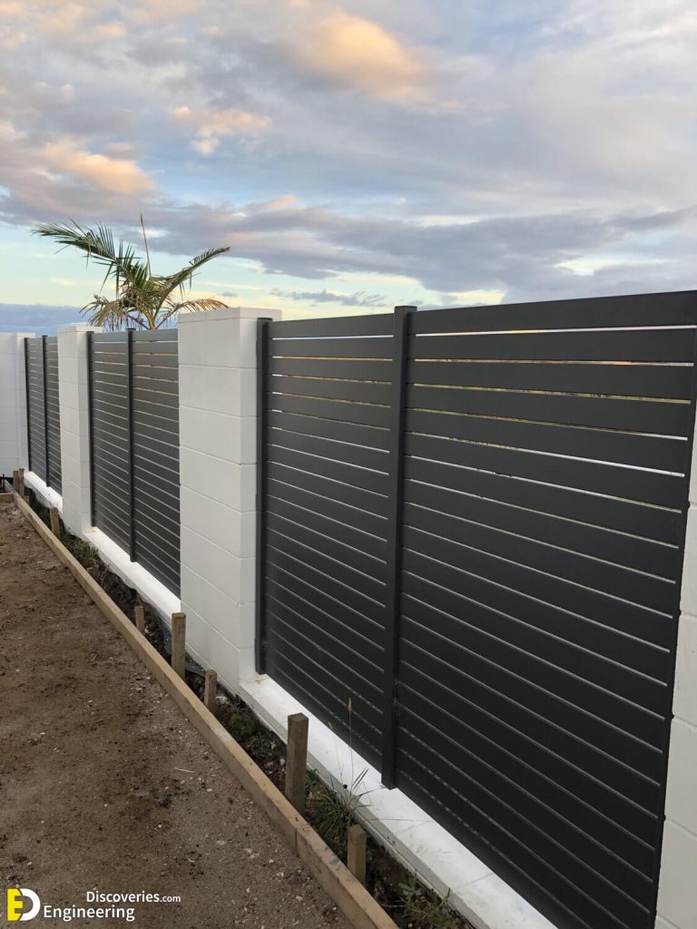 30 Modern Fence Design Ideas Engineering Discoveries