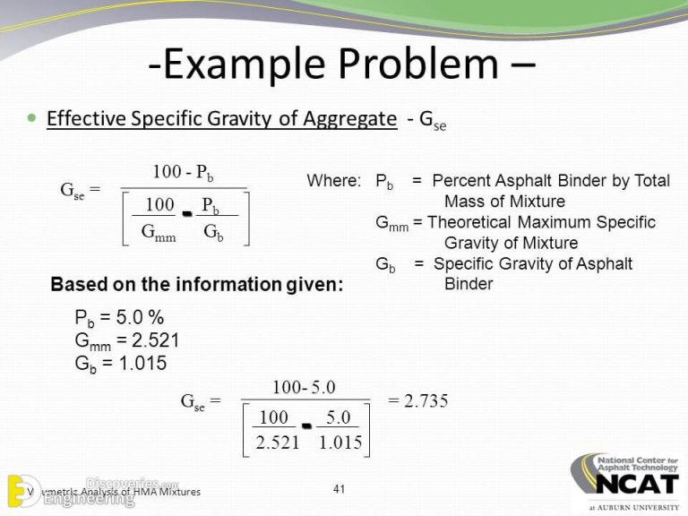 Bulk Density Of Aggregates Engineering Discoveries