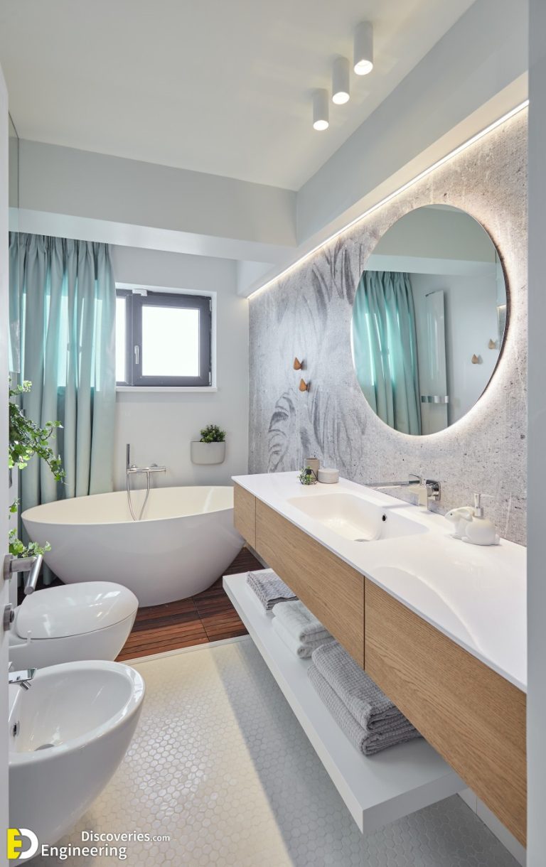 30 Stunning Bright Bathroom Design Ideas Engineering Discoveries