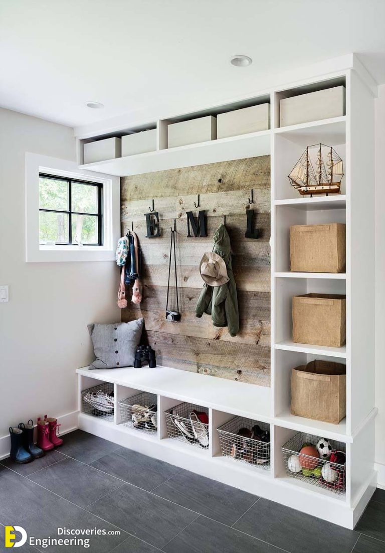35 Creative Mudroom Design Ideas Engineering Discoveries