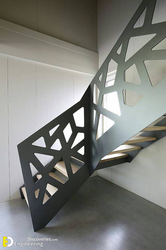 Top 45 Modern CNC Stair Railing Design Ideas Engineering Discoveries