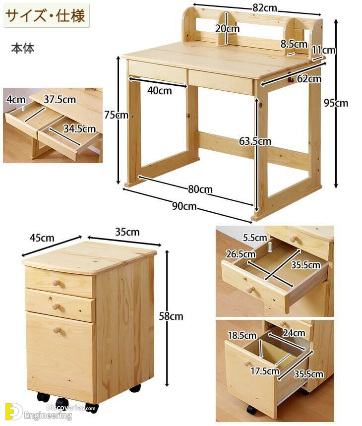 Standard Wooden Table Sizes/dimensions For Living Room And Bedroom