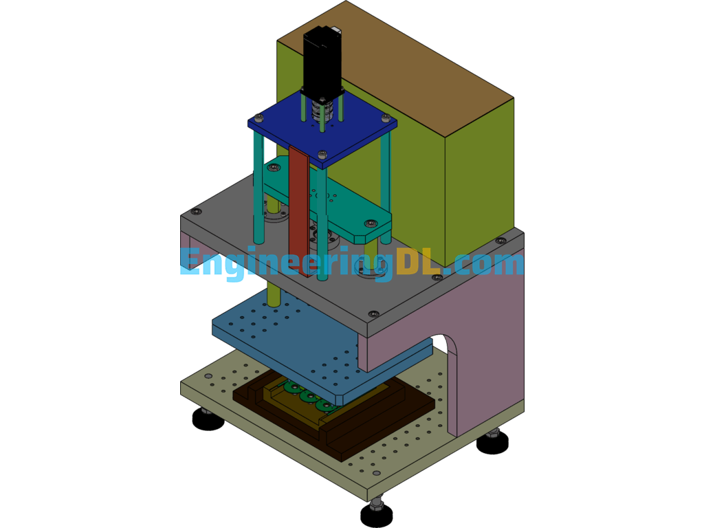 PCB GeneralPurpose Presses SolidWorks Mechanical Engineering Design