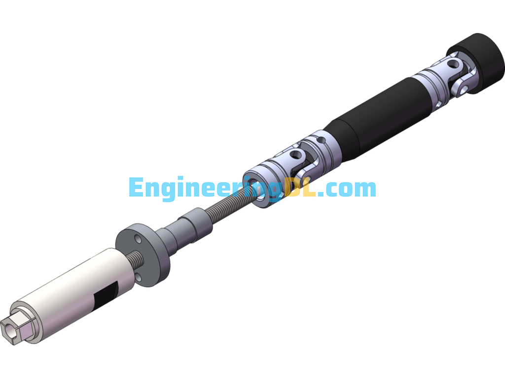 Universal Tapping Head SolidWorks Mechanical Engineering Design Library