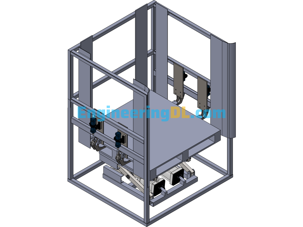 Pallet Supply Machine Pallet Automation Supply Machine SolidWorks