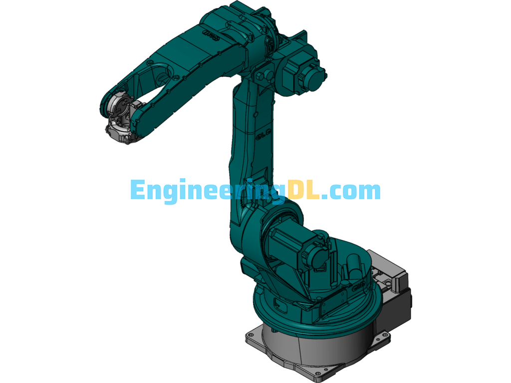 Yaskawa MH24 Robot SolidWorks - Mechanical Engineering Design Library