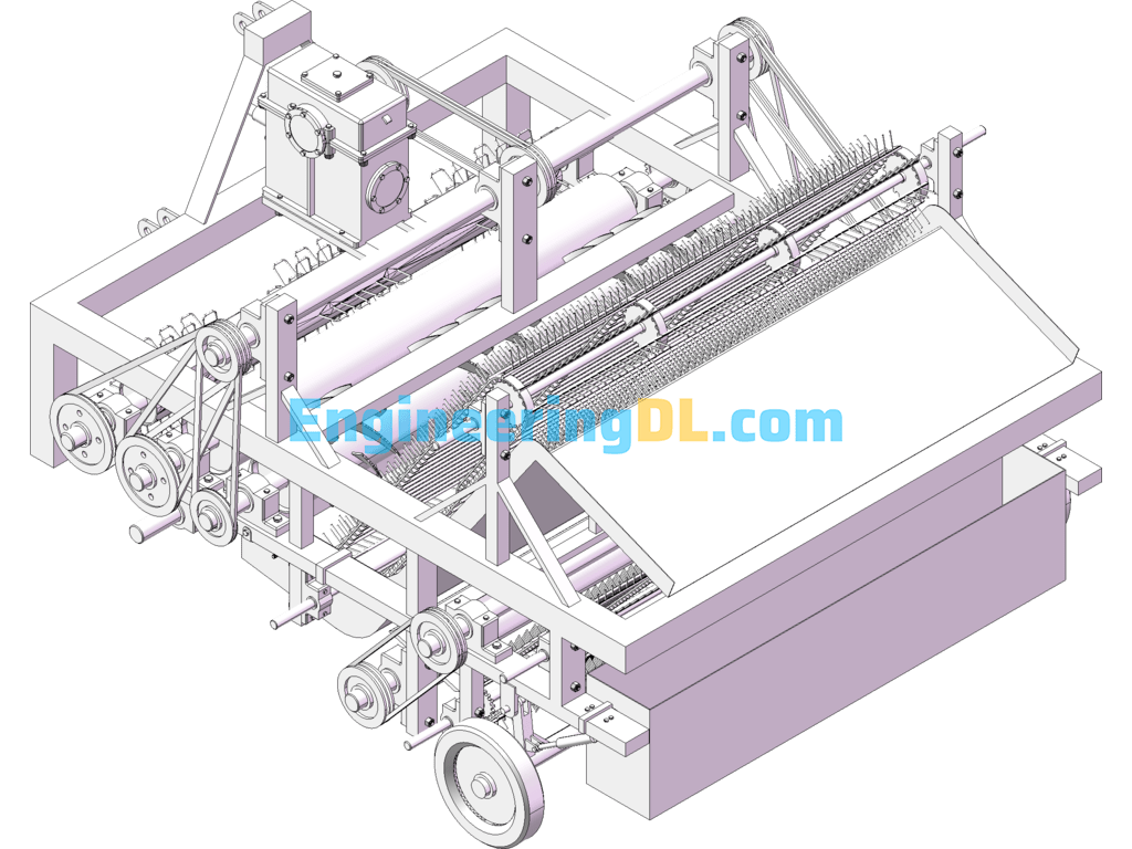 Design And Simulation Of Combined Operation Machine For Cotton Pole