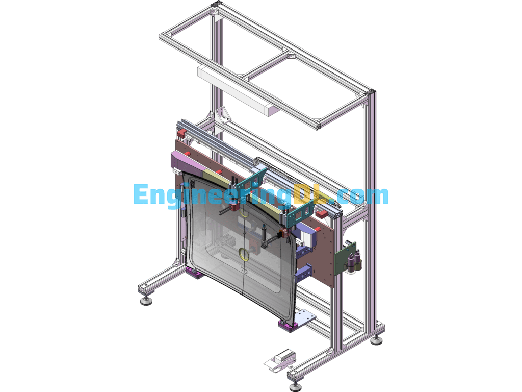 Auto Sunroof Glass Seal Rolling Assembly Machine APA50 With BOM List
