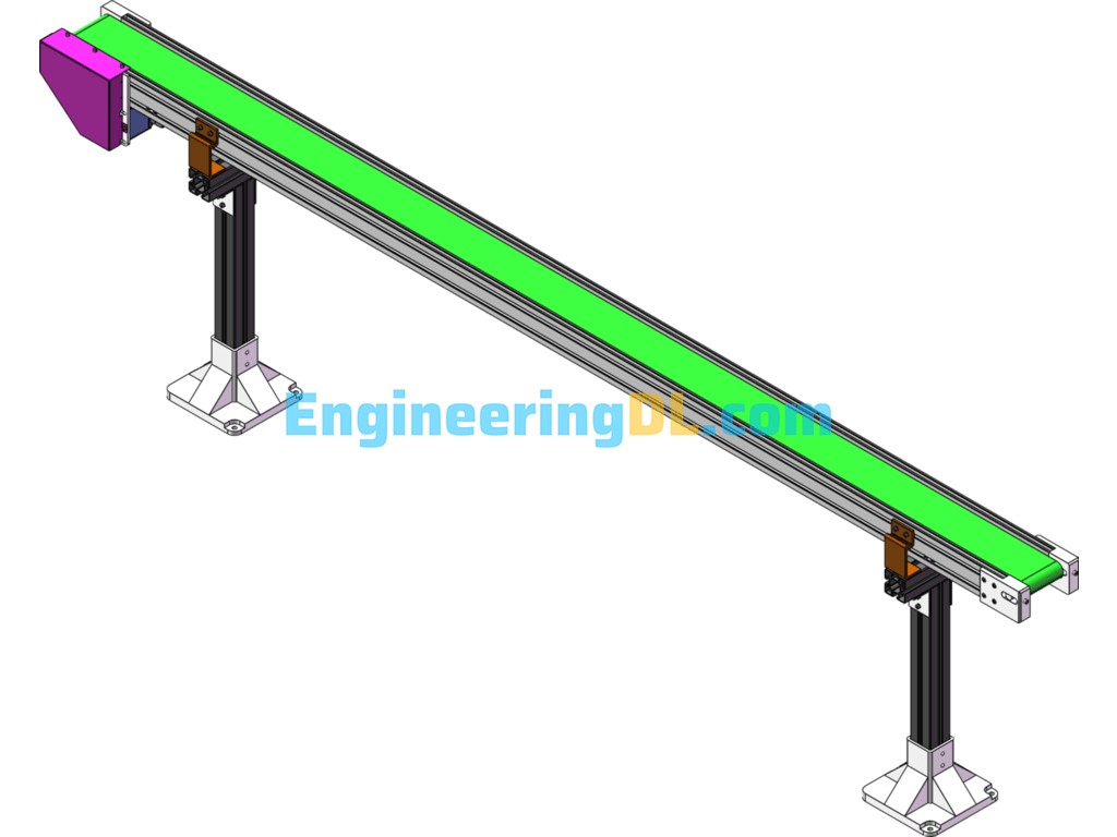 Belt Line Borrowing 2080 Profile SolidWorks Mechanical Engineering