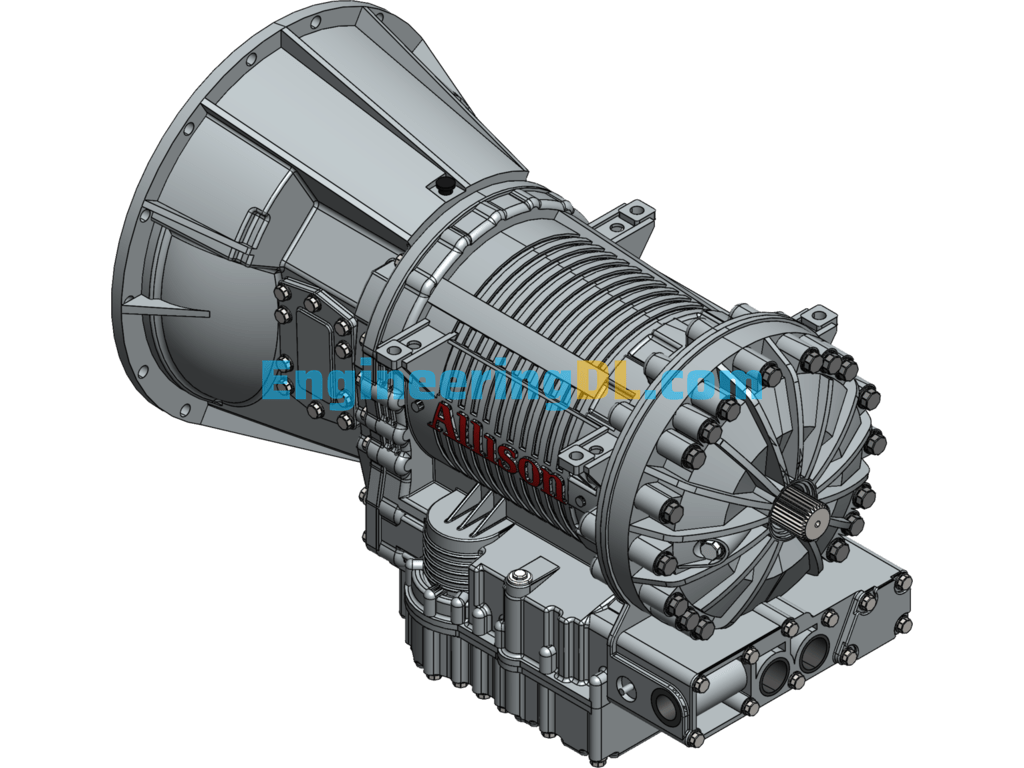 Allison Automatic Transmission (SW Model) SolidWorks Mechanical