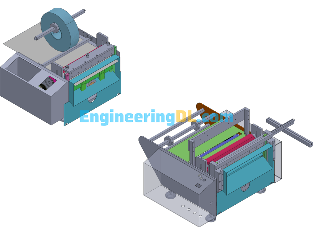 Mass Production Film Plastic Bag Making Machine (Two Models) Pure