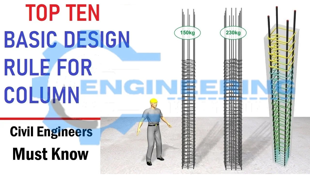 What Is The Basic Top Ten Rules For The Column Design Engineering
