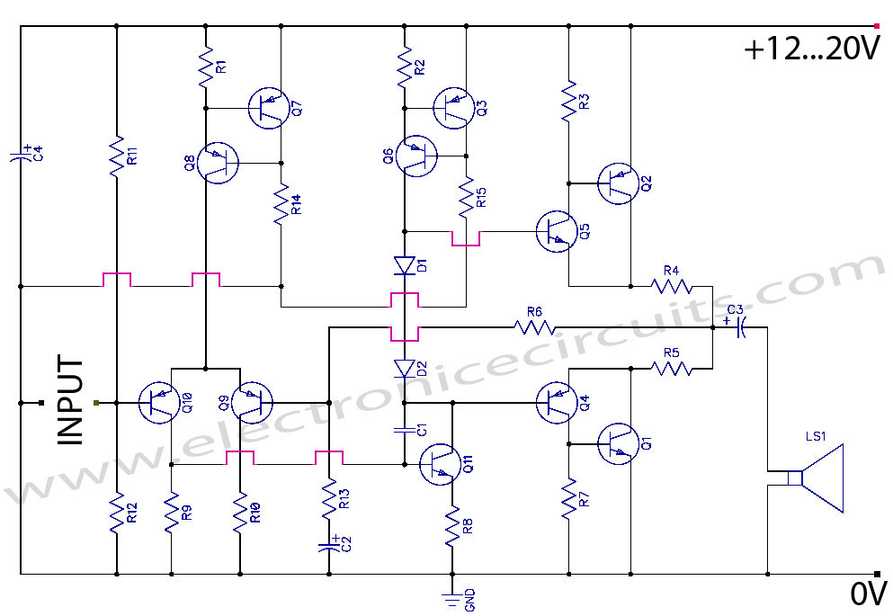 Audio Amplifier Circuit Diagram Book Pdf » Wiring Diagram